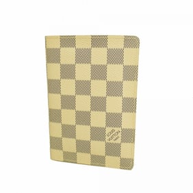 Louis Vuitton Passport Case Damier Azur Couverture N60032 White Men's Women's