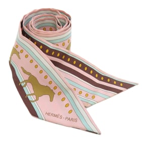 Hermes Twilly Scarf Silk Women's HERMES