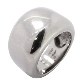 Cartier Ring Nouvelle Vague K18WG White Gold #50 Ladies
