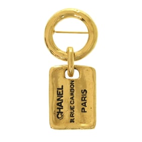 Chanel Plate Gold Brooch 1936 CHANEL