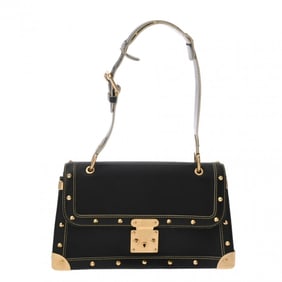 LOUIS VUITTON Suhali Tarantue Noir M91820 Women's Goatskin Shoulder Bag