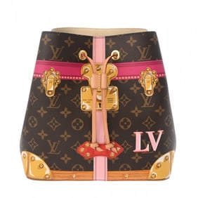 LOUIS VUITTON Louis Vuitton Monogram NeoNoe Trompe L'oeil Summer Trunk Brown M40649 Women's Canvas
