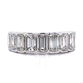 Platinum 5.10 Ct. Diamond Anniversary Band