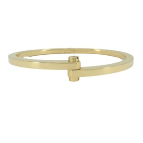 2005 Cartier Menotte 18k Gold Hinge Bracelet
