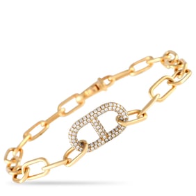 Exclusive 18K Yellow Gold 1.50ct Diamond Bracelet ALB-17708-Y