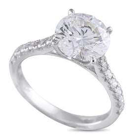 LB Exclusive 14K White Gold 3.48ct Lab-Grown Diamond Ring MF41-041725