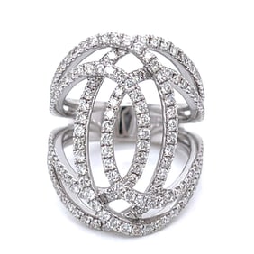 18K White Gold 2.00 Ct. Diamond Ring