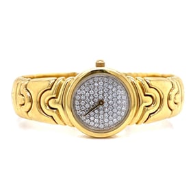 18K Yellow Gold Ladies Watch