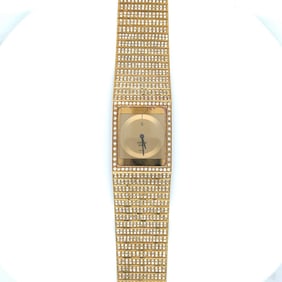 CONCORD 18K Yellow Gold Diamond Watch