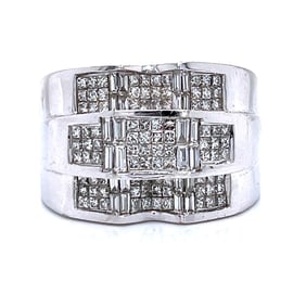 14k White Gold 2.30 Ct. Diamond Ring