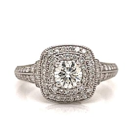 18K White Gold 1.30 Ct. Diamond Ring