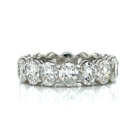 Platinum 7.00 Ct. Diamond Eternity Band