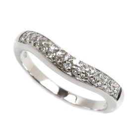 BVLGARI Pt950 Platinum Corona Pave Fedi Diamond Ring 347296 Size 11 4.9g Women's