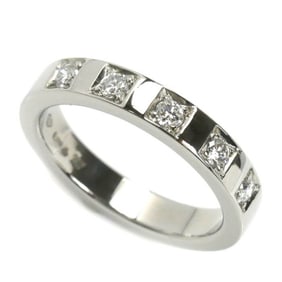 BVLGARI Pt950 Platinum Marry Me 5PD Ring 336846 Diamond Size 7 5.6g Women's