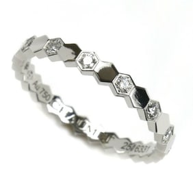 Chaumet 18KWG White Gold Be My Love Diamond Ring 081890 Size 11.5 52 1.9g Women's