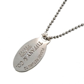 Tiffany Necklace Return to Oval Silver 925 Ladies