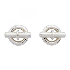 Hermes earrings Chaine d'Ancre silver 925 for men and women