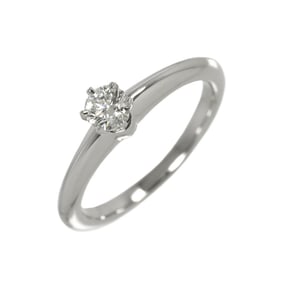 Tiffany & Co. Solitaire Ring Diamond 0.21ct Pt Platinum