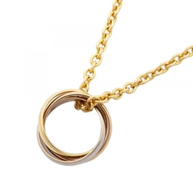 Cartier Necklace Trinity 18KYG Yellow Gold 18KWG White 18KPG Pink Ladies