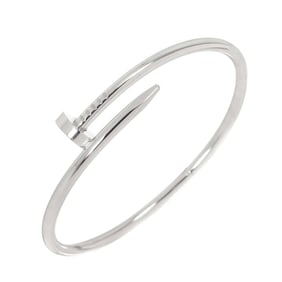 Cartier Juste un Clou #18 Bracelet K18 WG White Gold 750