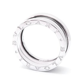 BVLGARI Men's B-ZERO1 Ring White Gold 57 750WG