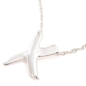 Tiffany Necklace for Women Paloma Picasso Kiss Silver TIFFANY SV925
