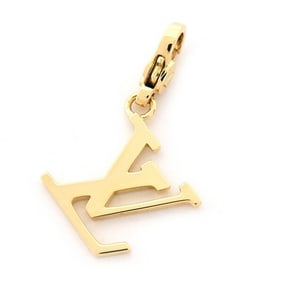Louis Vuitton Pendant Women's Charm de Monogram Top Yellow Gold 750YG