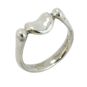Tiffany Ring Bean Silver 925 Size 6.5 Ladies