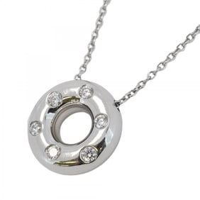 Tiffany Necklace Dots Circle Pt950 Platinum Diamond Ladies