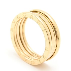 BVLGARI Men's B-ZERO1 Ring, 6, Yellow Gold, 750YG,