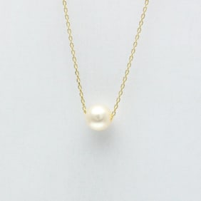 Tasaki Pearl Necklace Yellow Gold (18K) Pearl Men,Women Fashion Pendant Necklace (Gold)