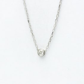 Cartier D'Amour Necklace SM Small Model B7215900 White Gold (18K) Diamond Women,Men Fashion Pendant