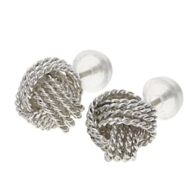 Tiffany Somerset mesh ball earrings, silver, for women, TIFFANY&Co.