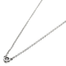 Tiffany & Co. by the Yard 1P Diamond Necklace Silver Women's TIFFANY