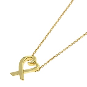 Tiffany Loving Heart Necklace 18K Yellow Gold Women's TIFFANY&Co.