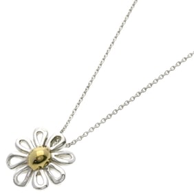 Tiffany Daisy Necklace Silver K18YG Women's TIFFANY&Co.