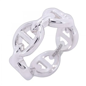 Hermes Ring Chaine d'Ancre Silver 925 #48 Ladies