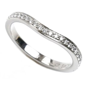 CARTIER Pt950 Platinum Ballerina Ring B4093047 Diamond Size 7 47 2.8g Women's