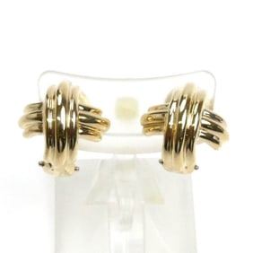 TIFFANY&Co. Tiffany 18KYG Yellow Gold Signature Earrings 7.9g for Women