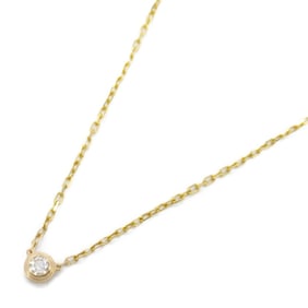 Cartier Amour Necklace Small 18KPG (Pink Gold) Diamond Ladies Clear