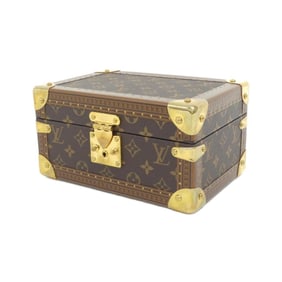 Louis Vuitton Monogram Coffret Tresor 24cm Jewelry Case
