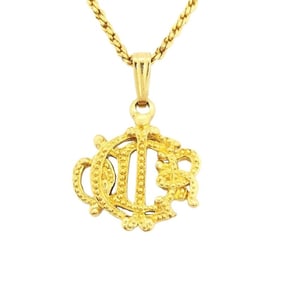 Christian Dior Old Emblem GP Necklace GERMANY ITD6G02T6NMT