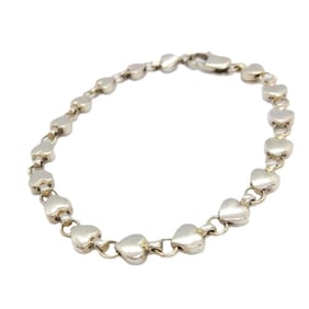 Tiffany & Co. Puff Heart Bracelet SV925 Silver ITHZLP2WS5Z4