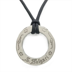 BVLGARI Save the Children Necklace SV925 Silver 125th Anniversary Women's