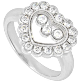 Chopard Happy Diamond Ring Size 10 82/4758 K18WG