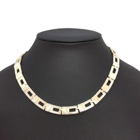 Gucci G Necklace SV925 Silver Choker