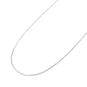 Tiffany Chain 46cm Necklace Silver Women's TIFFANY&Co.