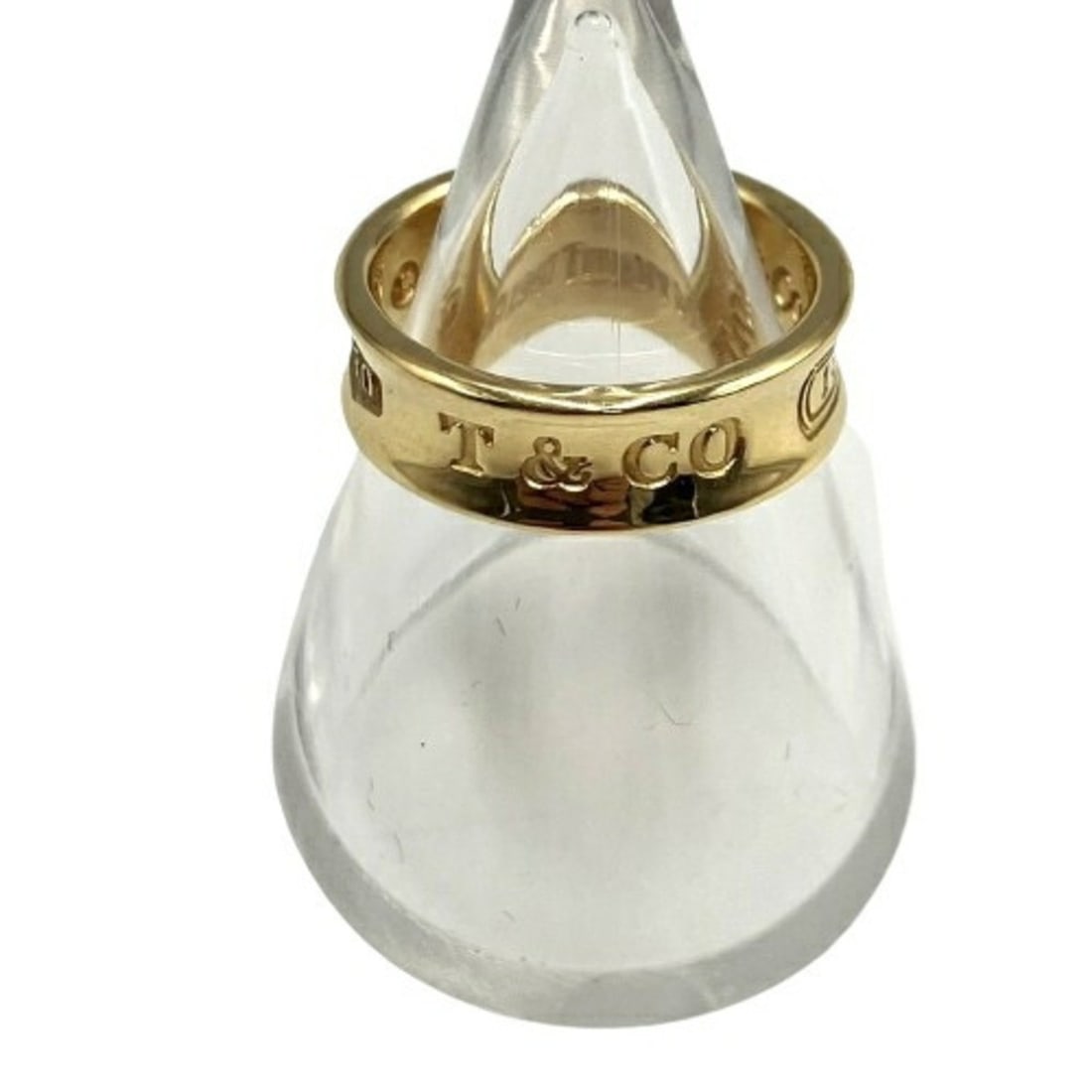 TIFFANY&Co. Tiffany 1837 Narrow Ring 18KYG Approx. (1 of 6)