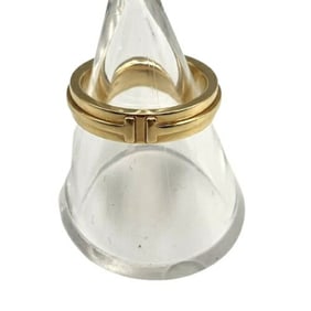 Tiffany & Co. T TWO Ring 18KYG Approx.
