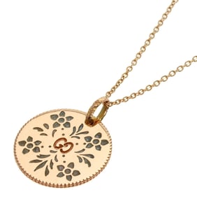 Gucci Icon Bloom Necklace 18K Pink Gold Women's GUCCI